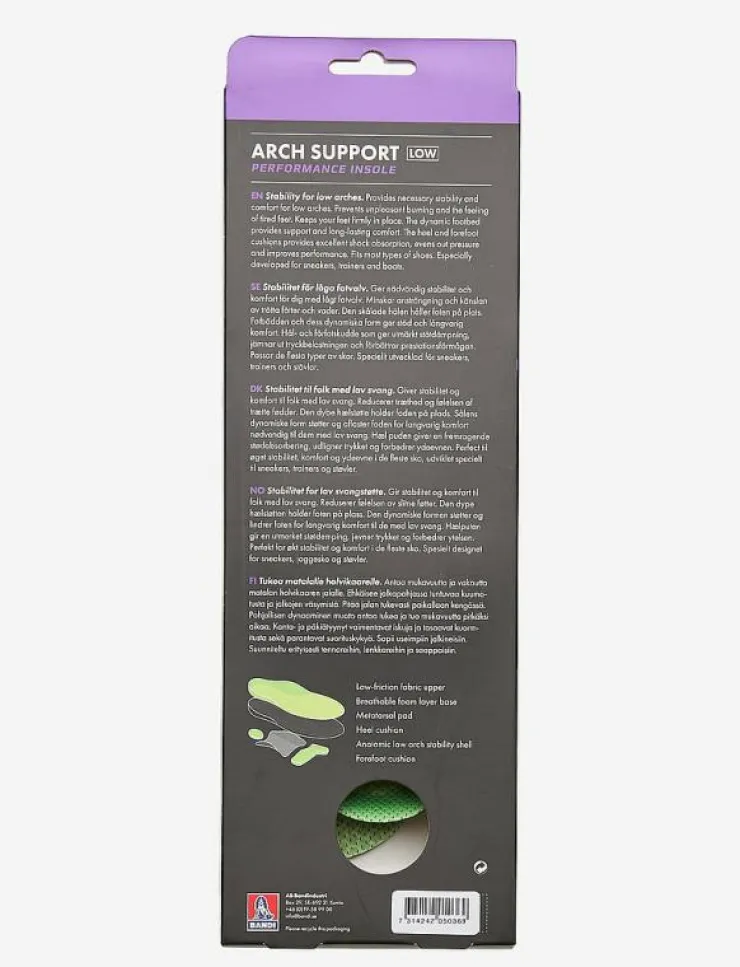 Kvinnor 2GO Tillbehör|Tillbehör|Arch Support Low - Sulor
