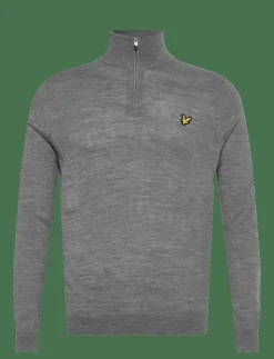 Lyle & Scott Sport Golf Quarter Zip Merino Jumper - Stickat| Sweatshirts