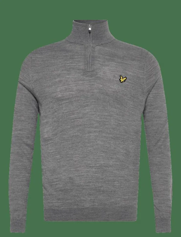 Lyle & Scott Sport Golf Quarter Zip Merino Jumper - Stickat| Sweatshirts