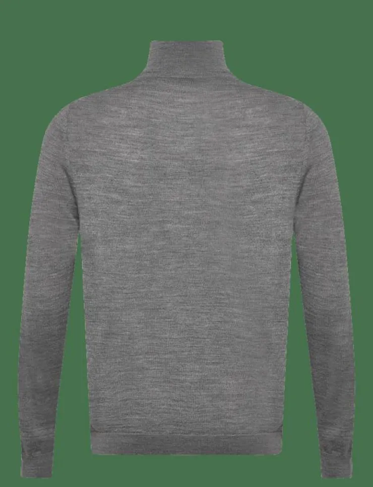 Lyle & Scott Sport Golf Quarter Zip Merino Jumper - Stickat| Sweatshirts