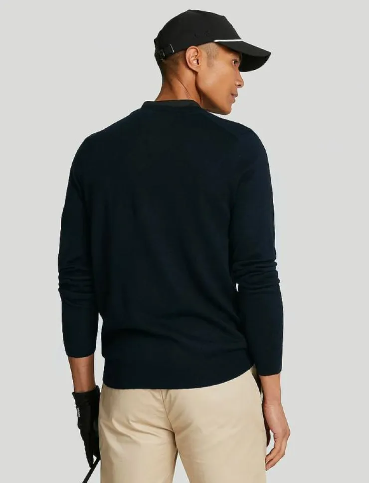 Lyle & Scott Sport Golf V Neck Pullover - Stickat| Sweatshirts