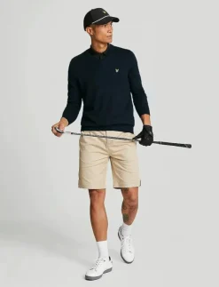 Lyle & Scott Sport Golf V Neck Pullover - Stickat| Sweatshirts