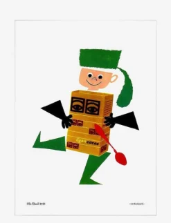 Olle Eksell Ögon - 1956 - Boy - Illustrationer| Posters & Ramar