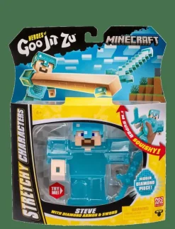 Goo Jit Zu MINECRAFT STEVE - Actionfigur|Barn Leksaksset & Leksaksfigurer