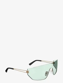 Corlin Eyewear Goodfella Gold - Fyrkantiga|Kvinnor Solglasögon|Solglasögon