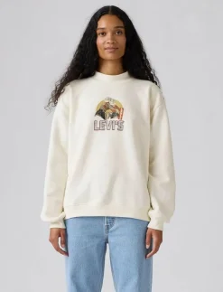 Levi's® GR COLLINS MOCKNECK CREW ARCHI - Sweatshirts|Kvinnor Sweatshirts