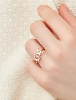 Barn Design Letters Smycken|Great Love Ring - Ringar