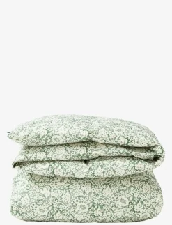 Lexington Home Green Floral Printed Cotton Sateen Bed Set - Påslakanset| Sängtextilier