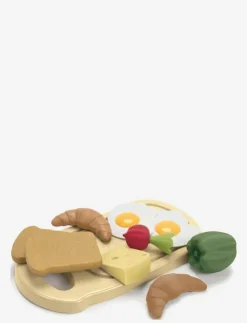 Dantoy GREEN GARDEN BREAKFAST PLATTER IN NET 10 PCS - Leksaksmat & Leksakstårtor|Barn Leksakskök & Tillbehör