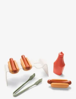Dantoy GREEN GARDEN HOTDOG SET IN BOX - Leksaksmat & Leksakstårtor|Barn Leksakskök & Tillbehör
