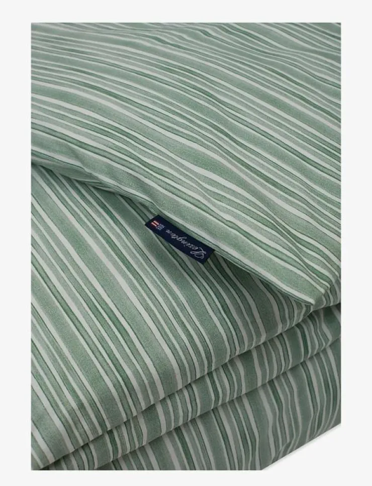 Lexington Home Sängtextilier|Striped Cotton Poplin Bed Set - Påslakanset