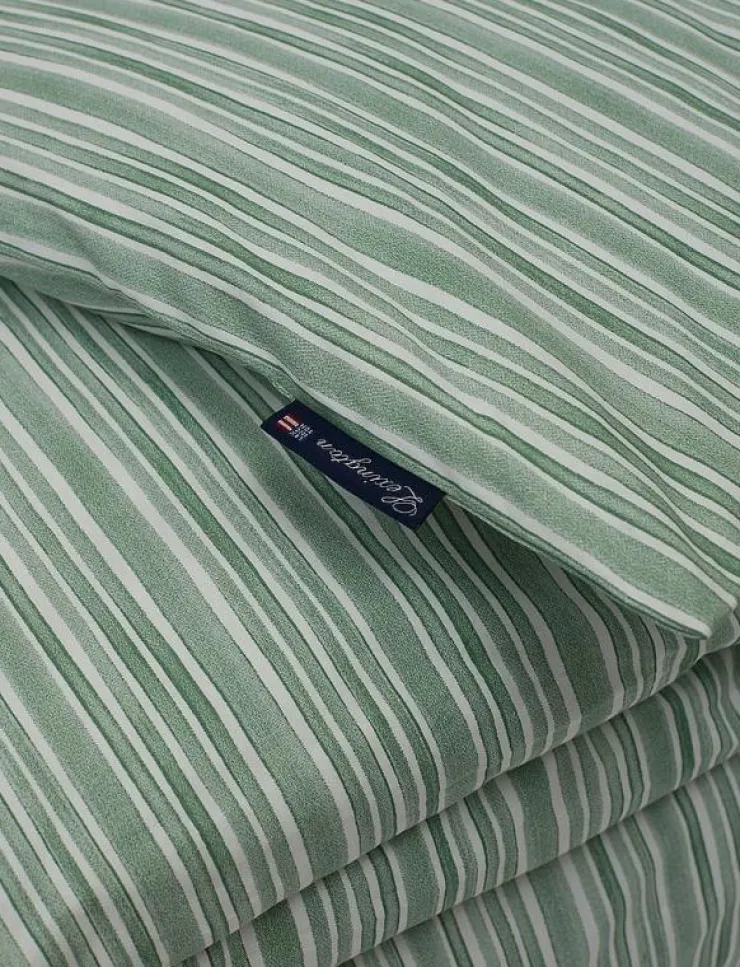 Lexington Home Sängtextilier|Striped Cotton Poplin Bed Set - Påslakanset