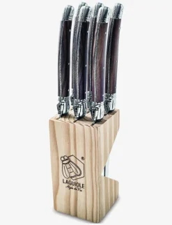 Laguiole Style de Vie Bestick|Grillknivar Laguiole SET 6 - Grillbestick