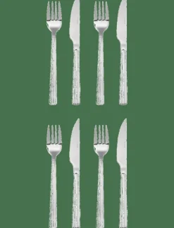 Aida Bestick|Groovy cutlery steak set 8 pcs Comes in gift box - Bestickset