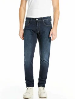 Replay Denim Kläder|Jeans|GROVER Trousers STRAIGHT 99 Denim - Slim jeans