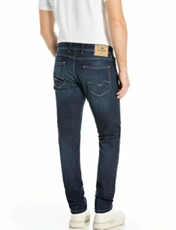 Replay Denim Kläder|Jeans|GROVER Trousers STRAIGHT 99 Denim - Slim jeans
