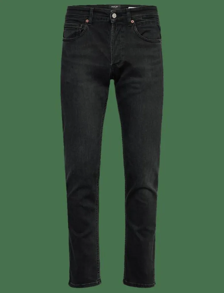 Replay Denim Kläder|Jeans|GROVER Trousers STRAIGHT 573 ECO PLUS - Regular jeans