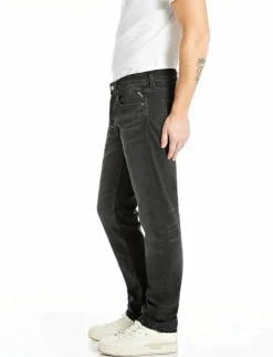Replay Denim Kläder|Jeans|GROVER Trousers STRAIGHT 573 ECO PLUS - Regular jeans