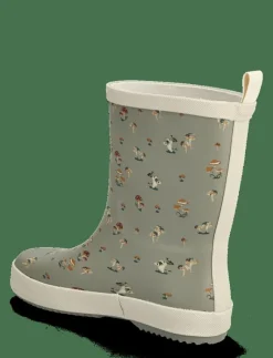 Pom Pom GumBoots AOP - Fodrade Gummistövlar|Barn Regnkläder|Gummistövlar
