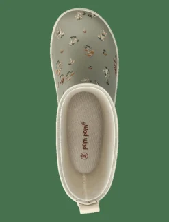 Pom Pom GumBoots AOP - Fodrade Gummistövlar|Barn Regnkläder|Gummistövlar