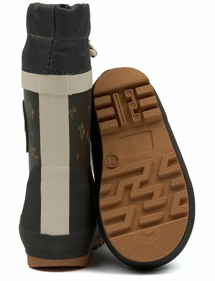 Barn Pom Pom Regnkläder|Gummistövlar|GumBoots™ Thermo - Höga gummistövlar