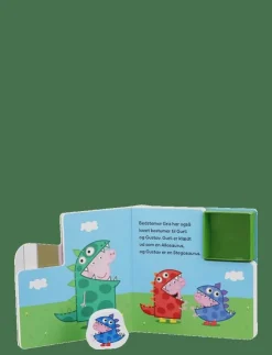 Barbo Toys Gurli Gris Bog 1 Figure - Dino Fest (DK) - Babybok|Barn Barnböcker