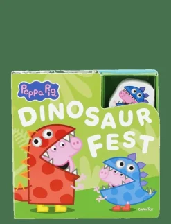 Barbo Toys Gurli Gris Bog 1 Figure - Dino Fest (DK) - Babybok|Barn Barnböcker