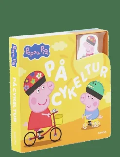 Barbo Toys Gurli Gris Bog 1 Figure - På Cykeltur (DK) - Babybok|Barn Barnböcker
