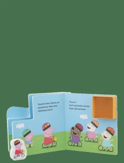 Barbo Toys Gurli Gris Bog 1 Figure - På Cykeltur (DK) - Babybok|Barn Barnböcker