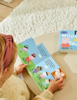 Barbo Toys Gurli Gris Bog 1 Figure - På Cykeltur (DK) - Babybok|Barn Barnböcker