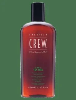 Kvinnor American Crew Hår|HAIR&BODY 3-IN-1 TEATREE - Hårvård