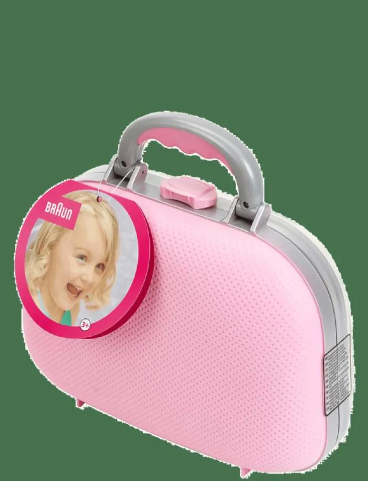 Klein Hairstyling Case With Braun Hairdryer - Låtsassmink & Accessoar|Barn Rollspel