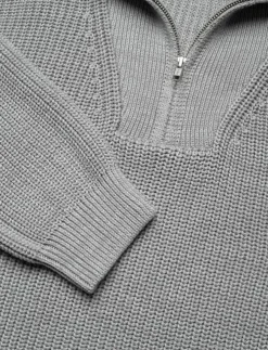 Kvinnor 7 DAYS Active Sweatshirts|Sweatshirts|Half Patent Knit - Stickat