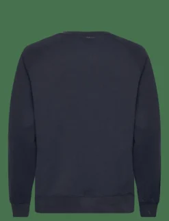 Lyle & Scott Sweatshirts & Huvtröjor|Half Raglan Hybrid Sweatshirt - Sweatshirts