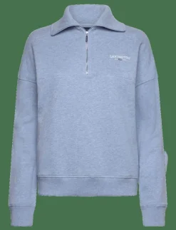 Kvinnor Lexington Clothing Sweatshirts|Half-Zip Logo Sweatshirt - Sweatshirts