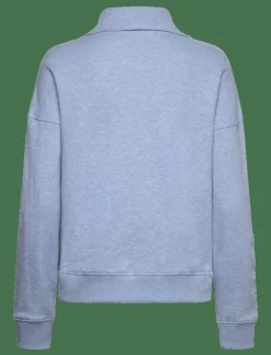 Kvinnor Lexington Clothing Sweatshirts|Half-Zip Logo Sweatshirt - Sweatshirts