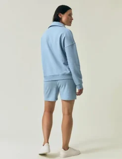 Kvinnor Lexington Clothing Sweatshirts|Half-Zip Logo Sweatshirt - Sweatshirts
