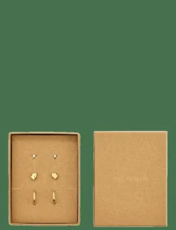 Pilgrim HALO gift set earrings 3-in-1 set - Studs örhängen|Kvinnor Smycken