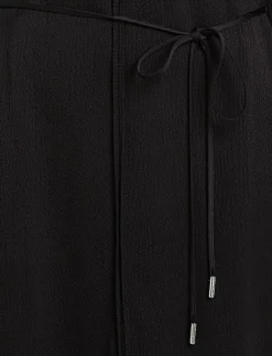 Calvin Klein HAMMERED SATIN V NECK DRESS - Korta klänningar|Kvinnor Klänningar