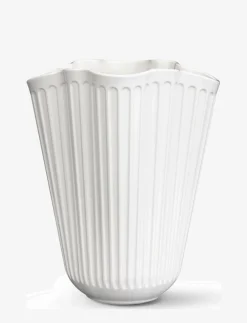 Kähler Vaser|Hammershøi Unfold Vas H16.5 cm vit - Tulpanvas
