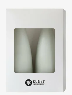 Kunstindustrien Ljus|Hand Dipped Cone-Shaped Candles, 2 pack - Blockljus