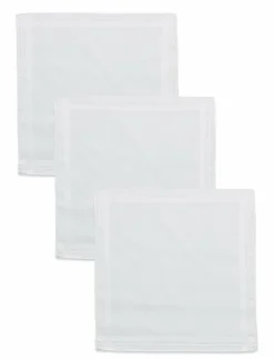 Amanda Christensen Slipsar & Accessoarer|Handkerchief 3-pack - Näsdukar