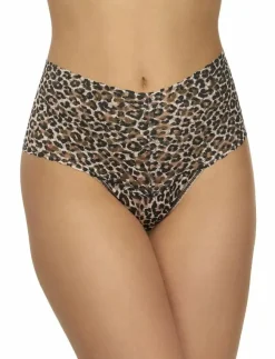Hanky Panky Classic Leopard Retro Thong - String|Kvinnor Trosor