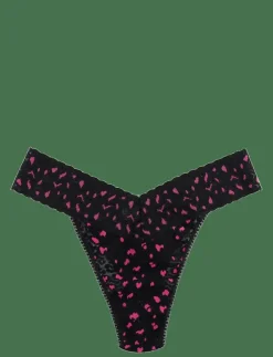 Kvinnor Hanky Panky Trosor|Cross-Dyed Leopard, Original Rise Thong - String