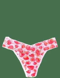 Kvinnor Hanky Panky Trosor|Strawberry Fields, Original Rise Thong - String