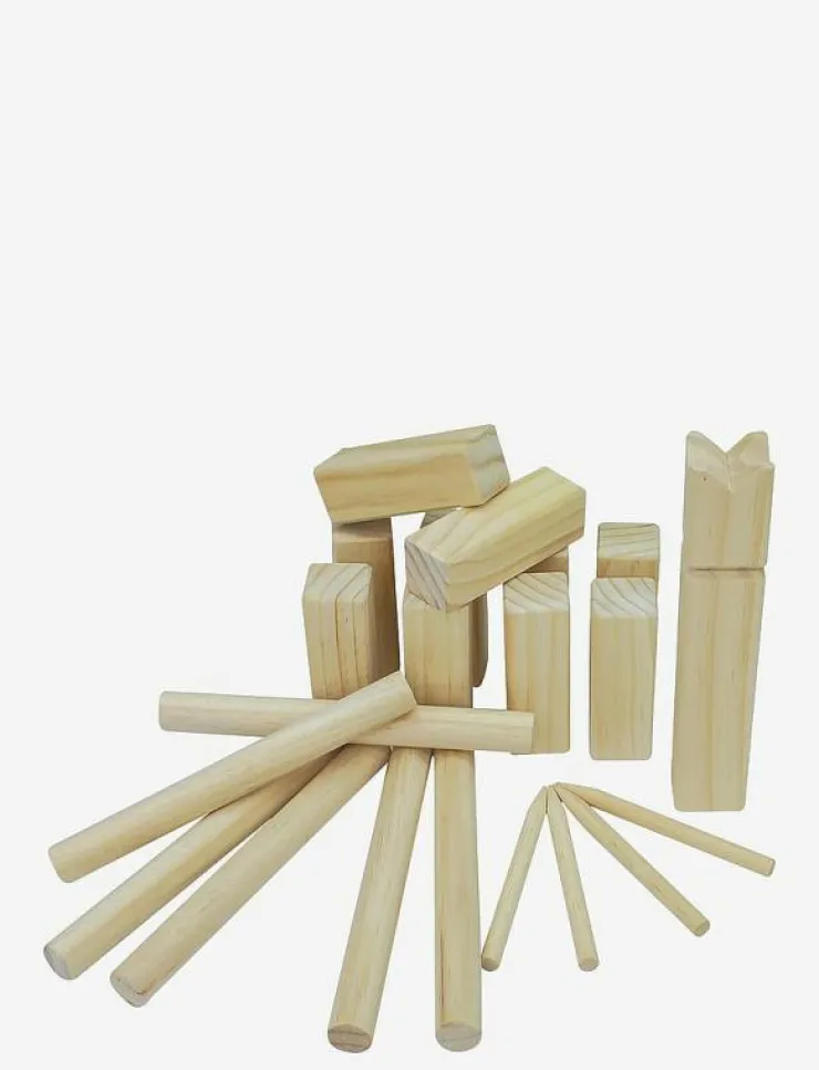 Happy Summer Kubb FSC - Utomhusspel & Sport|Barn Uteleksaker