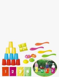 Barn Happy Summer Uteleksaker|Party Game Set - Utomhusspel & Sport