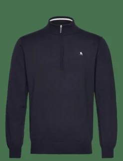 Lexton Links Harris 1/2-Zip Merino Sweater - Stickat| Sweatshirts