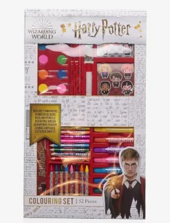 Euromic HARRY POTTER, 52 pcs. Art Case - Färgpennor|Barn Leksaker|Leksaker