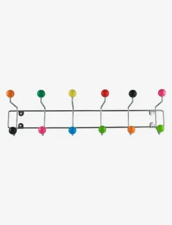 present time Hat rack Saturnus with coloured assorted balls - Krokar & hängare| Klädhängare